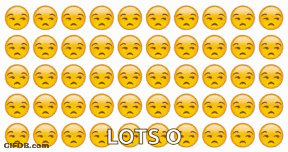 Eye Roll Emoji Side Eye Annoyed Loop GIF
