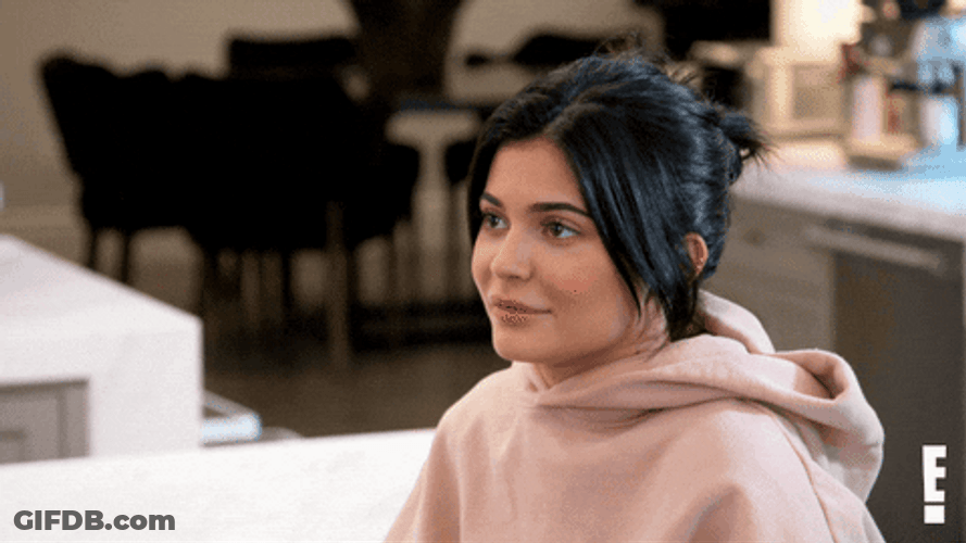 Eye Roll Kylie Jenner GIF