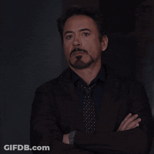 Eye Roll Robert Downey Jr GIF