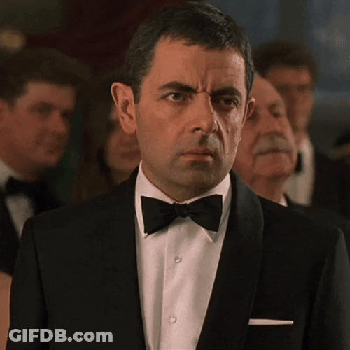 Eye Roll Rowan Atkinson GIF