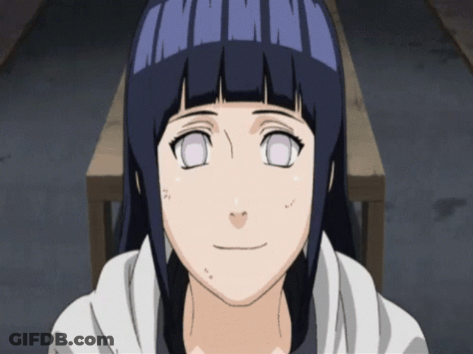 Eye Smile Hinata Hyuga GIF