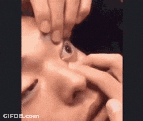 Eye To Eye Drop GIF