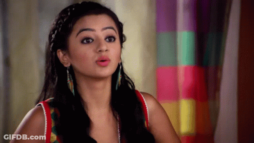 Eye Twitching Hellyshah Swaragini GIF