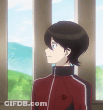 Eye With White Hair And Purple Eyelashes GIF