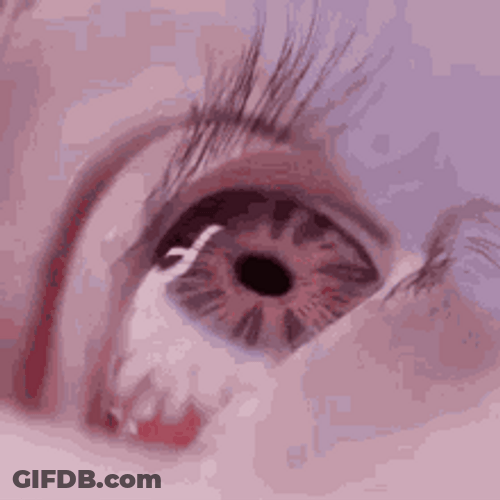 Eyeball Suddenly Disappearing GIF
