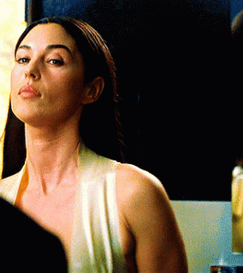 Eyebrow Raised Monica Bellucci GIF