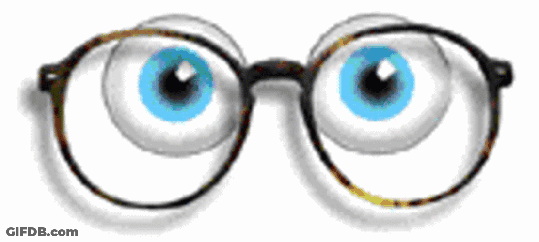 Eyes And Glasses GIF