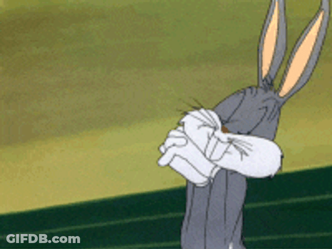 Eyes Blinking Bugs Bunny Florida GIF