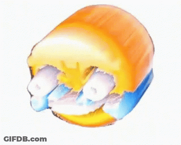 Eyes Out Lol Emoji GIF