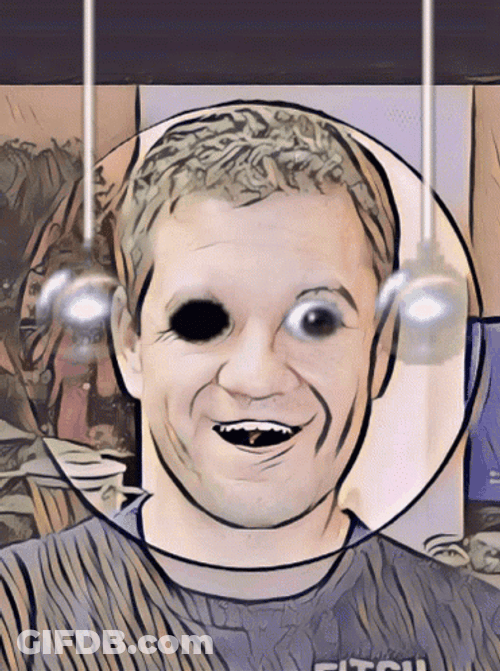 Eyes Popping Out Ping Pong GIF