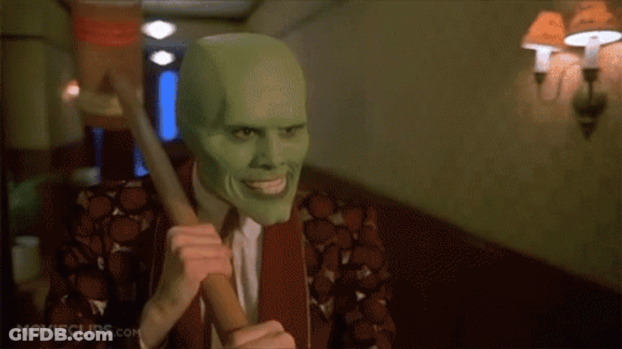 Eyes Popping Out The Mask Rolling Eyes GIF
