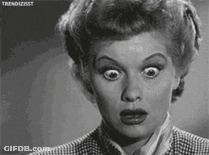 Eyes Popping Out Woman Wondrous GIF