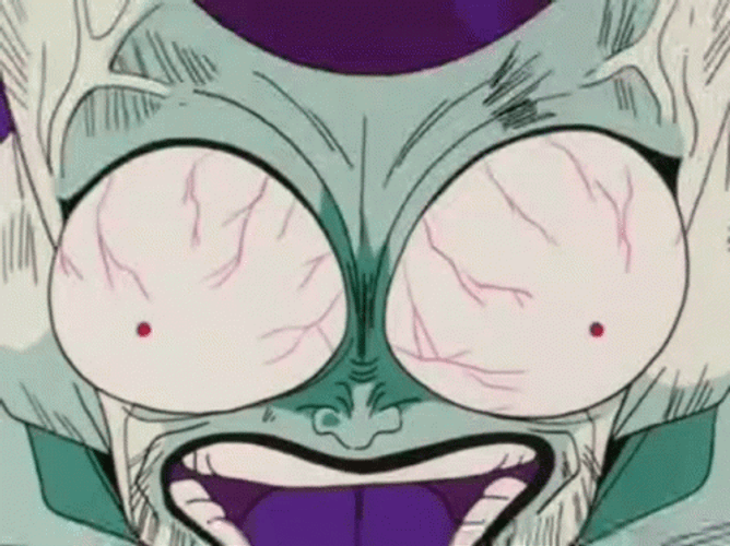Eyes Wide Frieza GIF