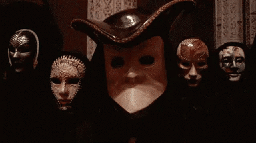 Eyes Wide Shut Masked Ball Scene GIF