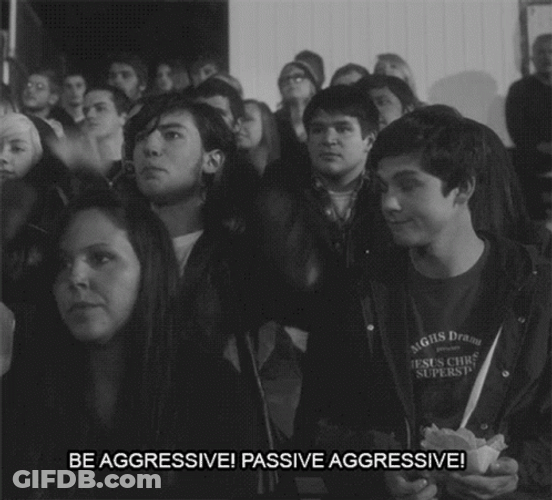 Ezra Miller Logan Lerman Shouting Be Passive Aggressive GIF