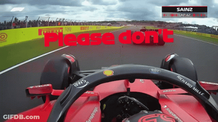 F1 Please Don't Ask GIF