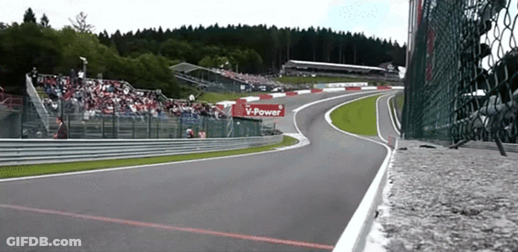 F1 Race Track GIF
