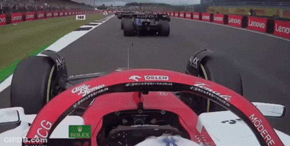 F1 Zhou Guanyu Crash GIF