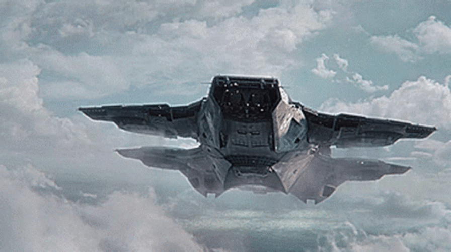 F22 Raptor Lights Display GIF