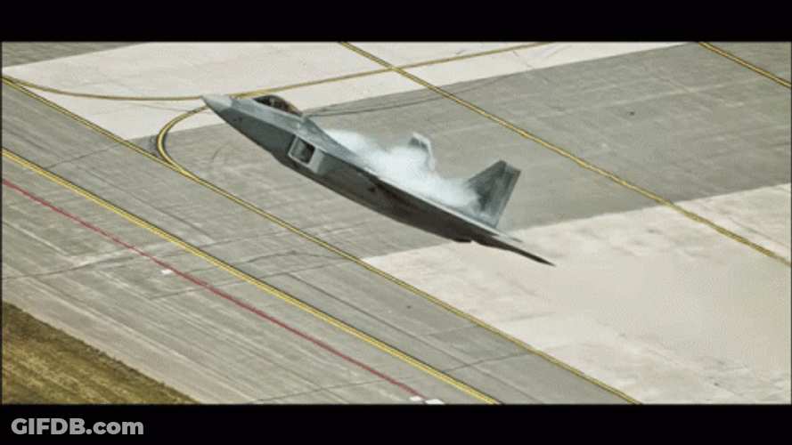 F22 Raptor Smoking Meme GIF