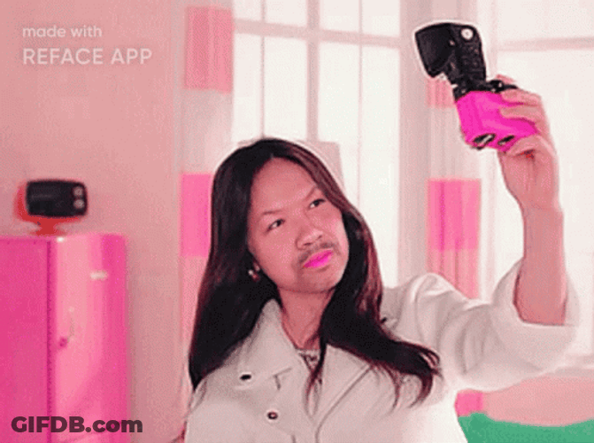 Face App Manny Selfie GIF