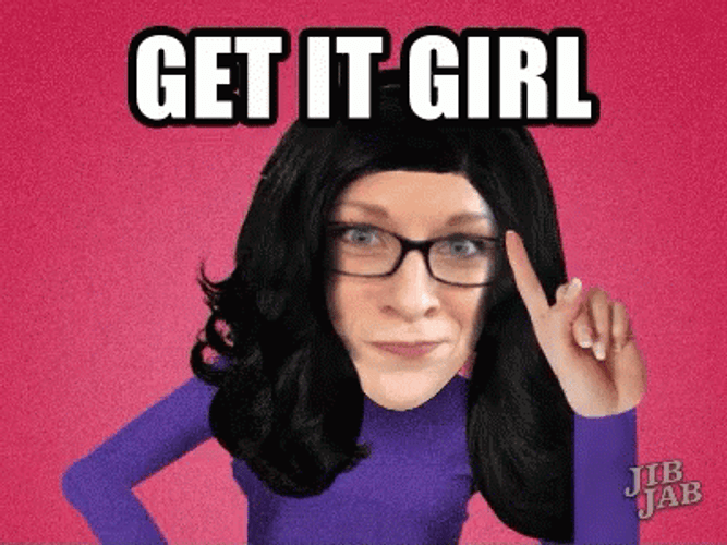 Face Edit Get It Girl GIF