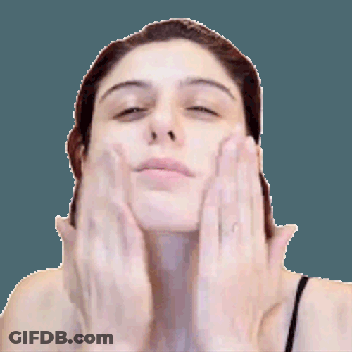 Face Massage Scherezade Shroff Sticker GIF