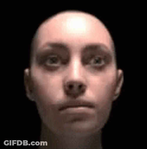 Face Melt Loosening Skin GIF