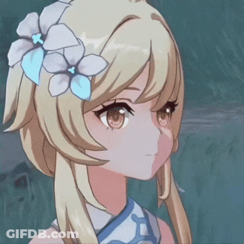 Face Palm Genshin Impact Girl Character GIF