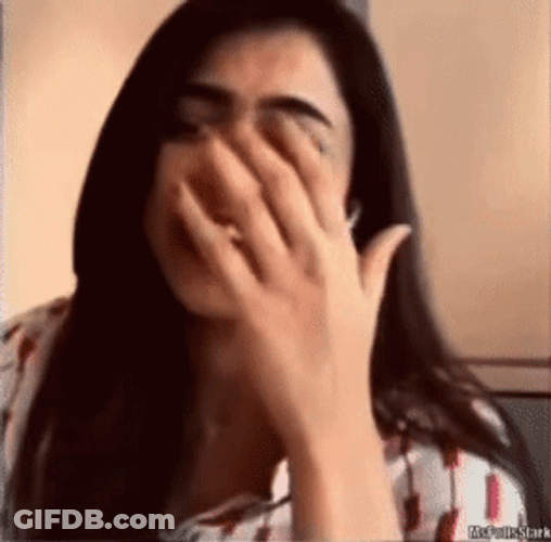 Face Palm Laughing Shivangi Khedkar GIF