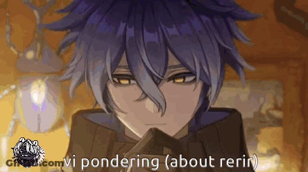 Face Pondering Vi About Rer GIF