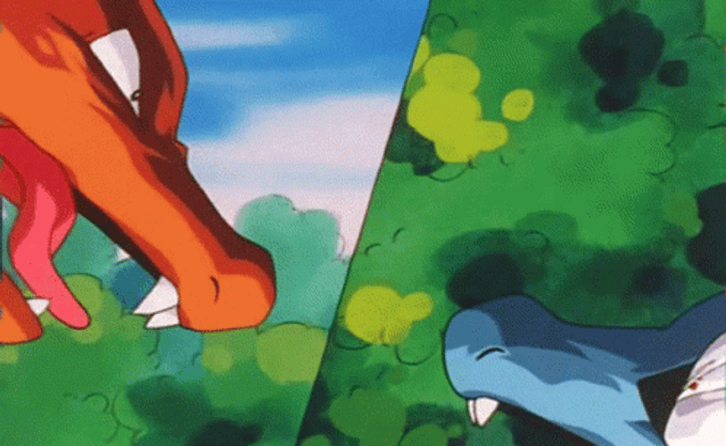 Face Reactions Of Charizard GIF