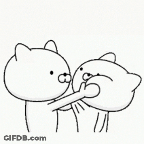 Face Slap Bears Giving Some Sense To You GIF