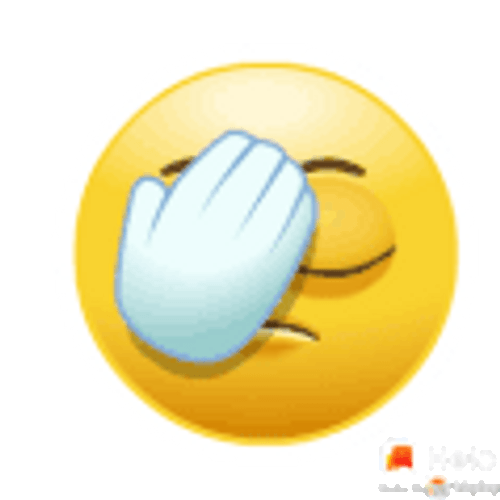 Face Slap Emoji Smh GIF