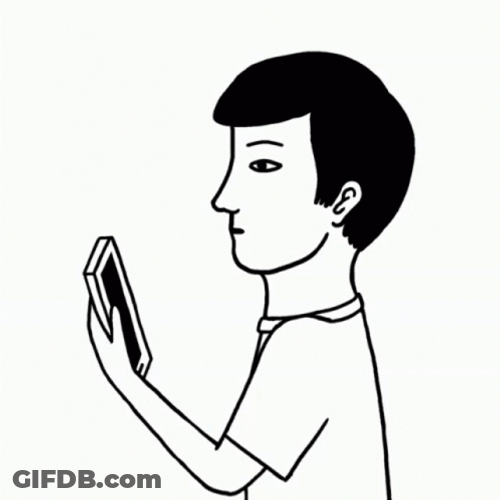 Face Slap From Phone Screen GIF