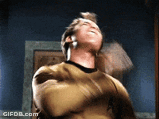 Face Slap Self Inflicted Star Trek GIF