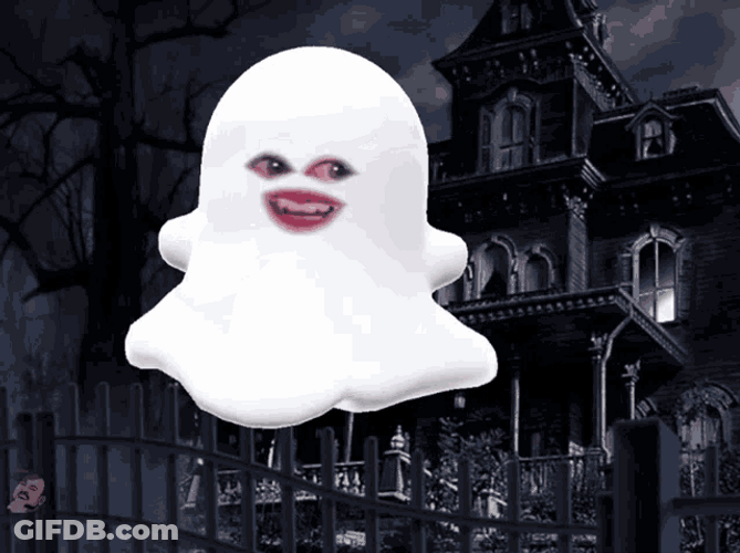 Face Swap Ghost GIF