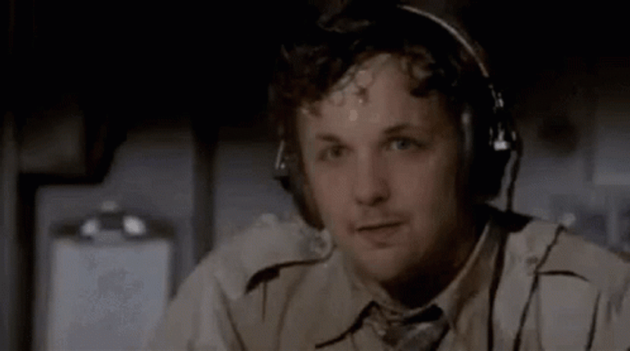 Face Swap Ted Strike Sweating In Airplane GIF