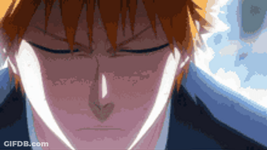 Face Transformation Hollow Ichigo  Kurosaki GIF
