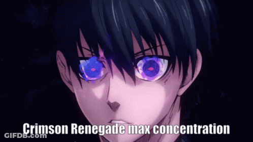 Face With Purple Eyes Crimson Renegade Max Concentration GIF
