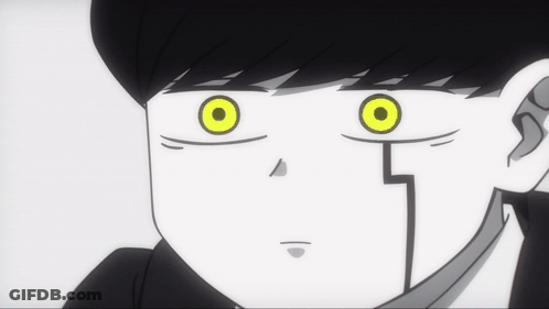 Face With Yellow Eye GIF