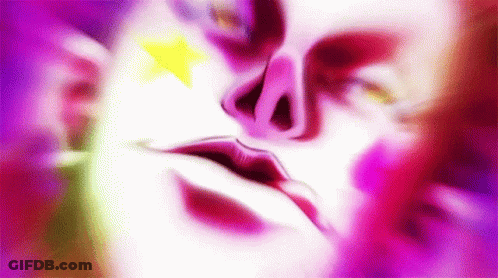 Face With Yellow Star On Nose GIF