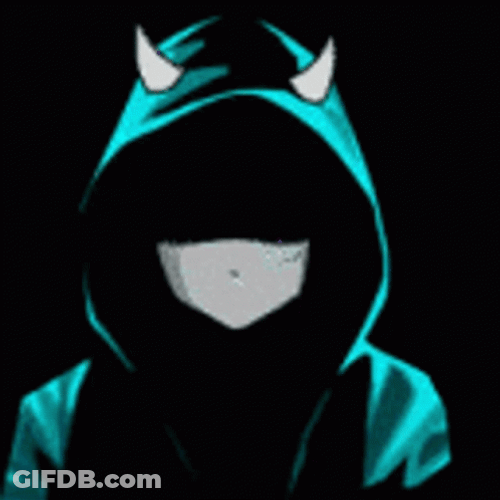 Faceless Anime Boy Discord Profile Banner GIF