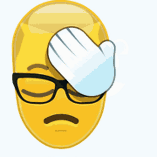 Facepalm Emoticon GIF