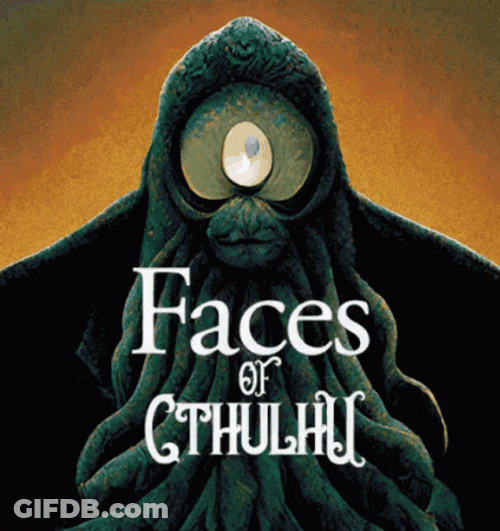 Faces Of Cthulhu Image Compilation GIF