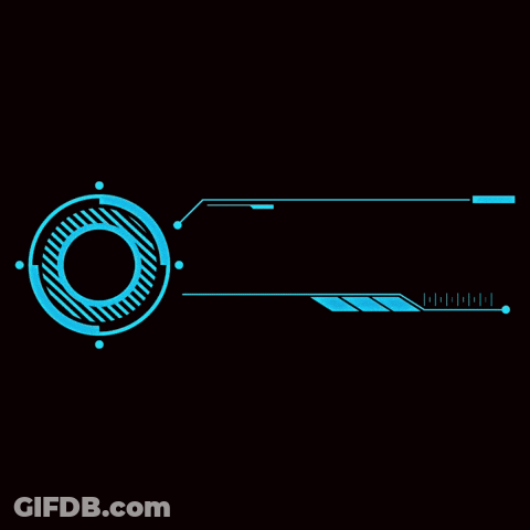 Facesearchai Logo Black Background Circle GIF