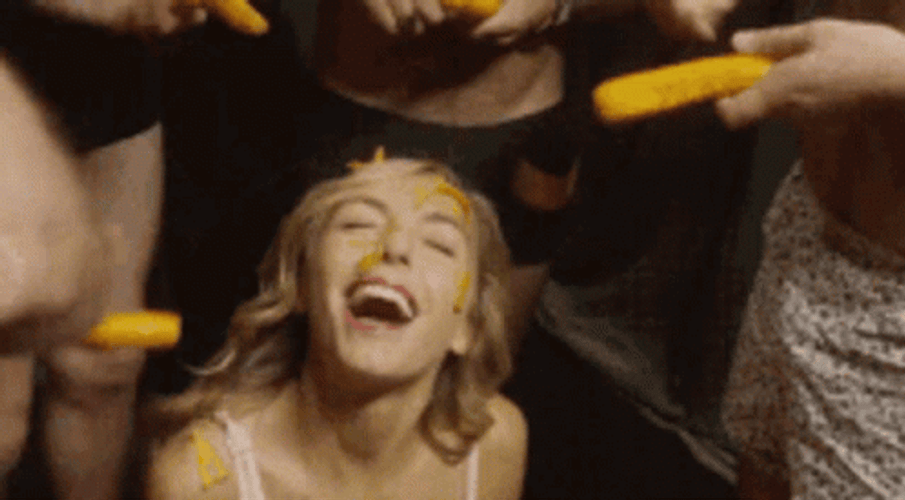 Facial Carrot Peeling Around Funny GIF