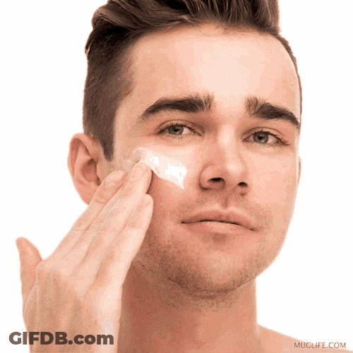 Facial Cream Wow Nice Cool Awesome GIF