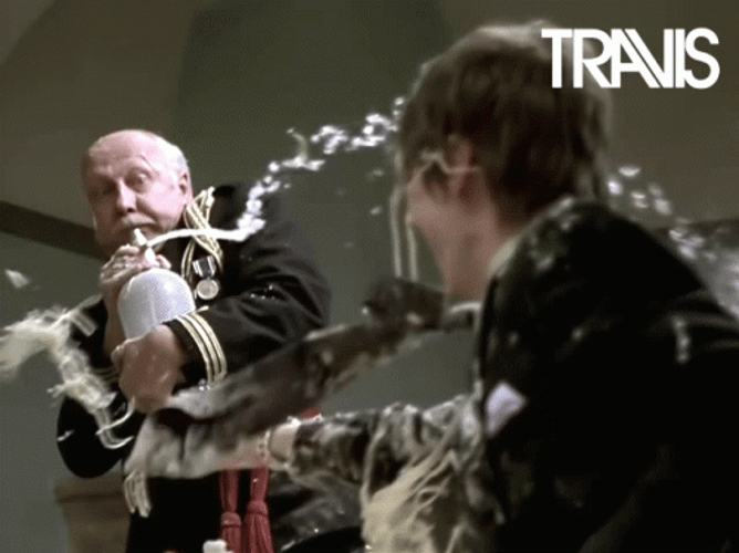 Facial Dougie Payne Water Fight Splash GIF