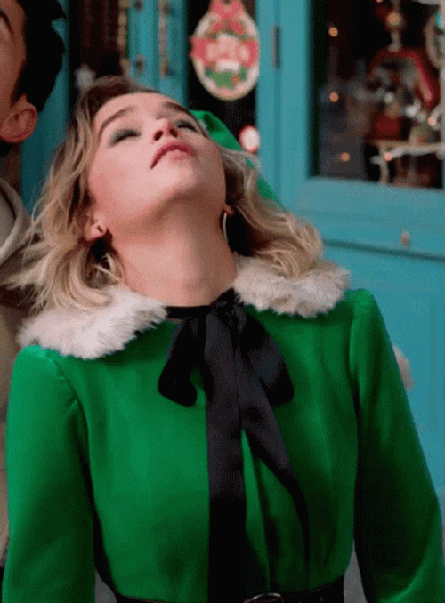 Facial Emilia Clarke Last Christmas Film GIF